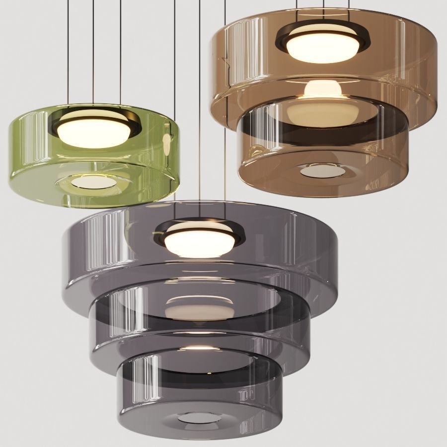 Hanglamp Glazen Bauhaus Design Modern Verstelbaar