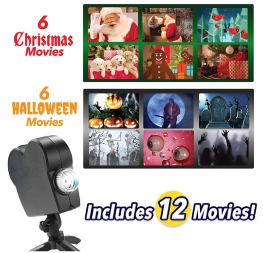 Halloween Projector met Holografische Effecten voor Spookachtige Sfeer