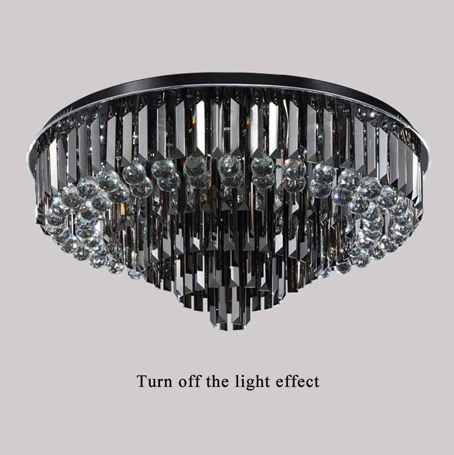 Kroonluchter Luxe Kristallen Spiegel Design