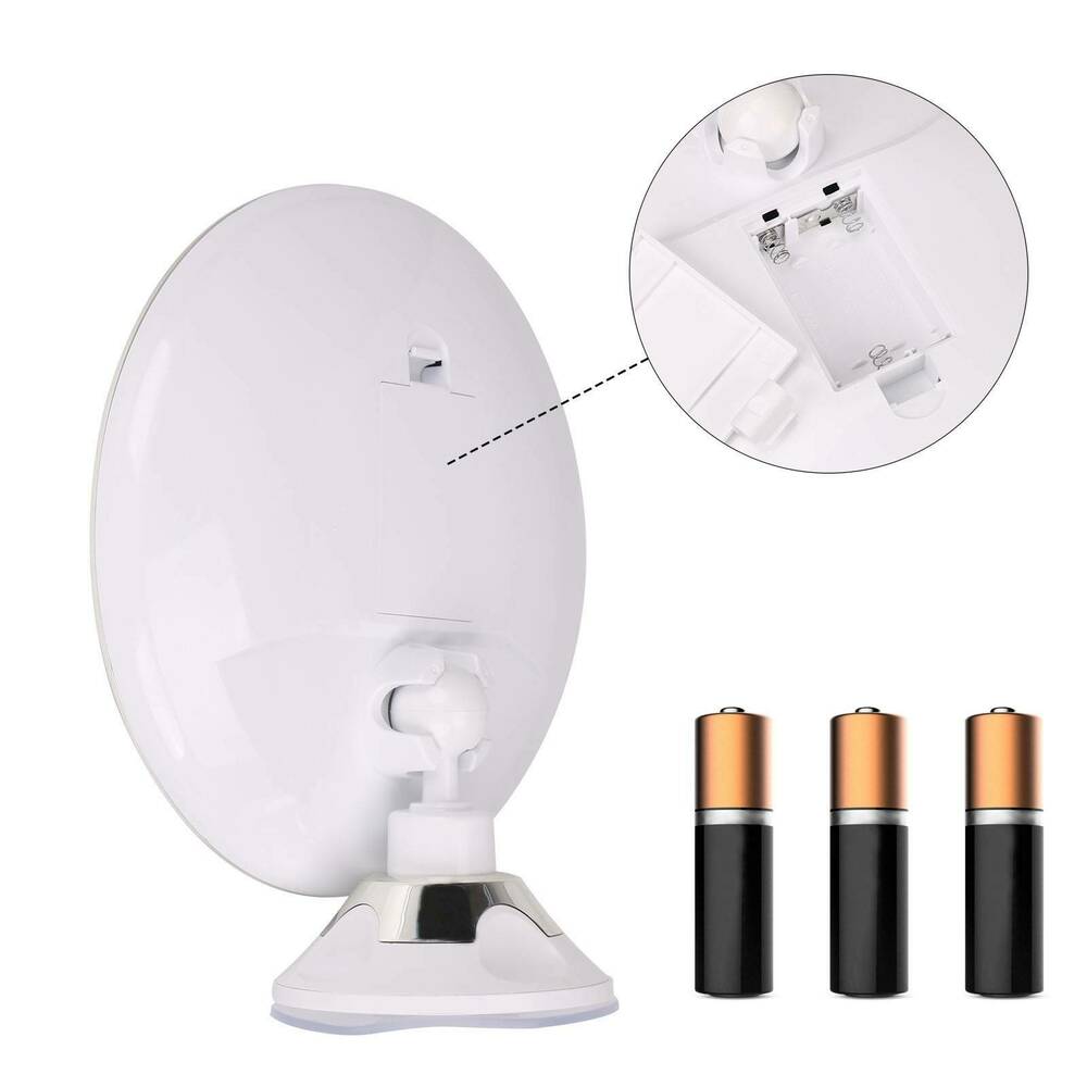 LED Make-up Spiegel 360° Rotatie met Verlichting Vergroot