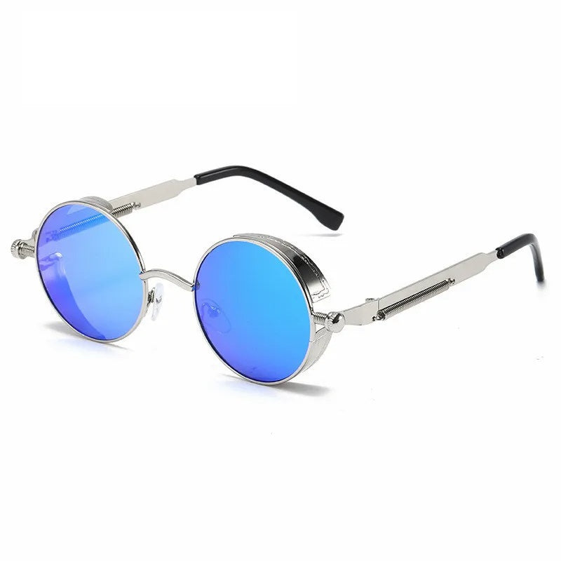 Ronde Zonnebril Unisex Vintage Stijl UV400 Bescherming