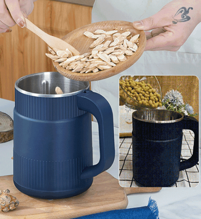 Draadloze Koffiemolen Compact Elegant Design