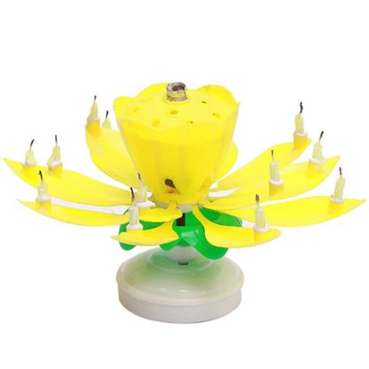Lotus Kaars Unieke Vorm Veelkleurig Decoratief