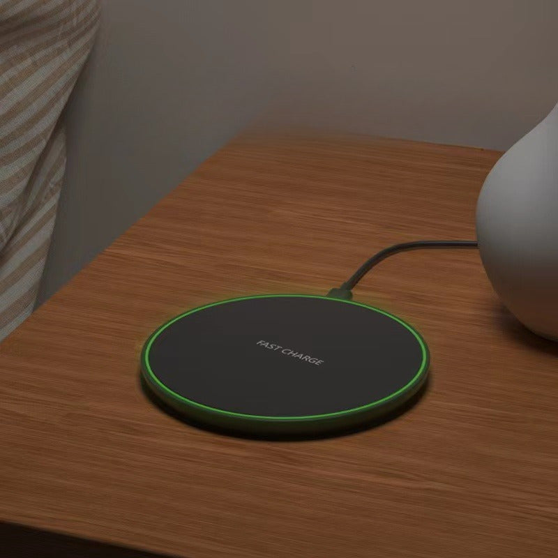 Draadloze Oplader 15W voor iPhone en Android, Snell en Strak Ontwerp