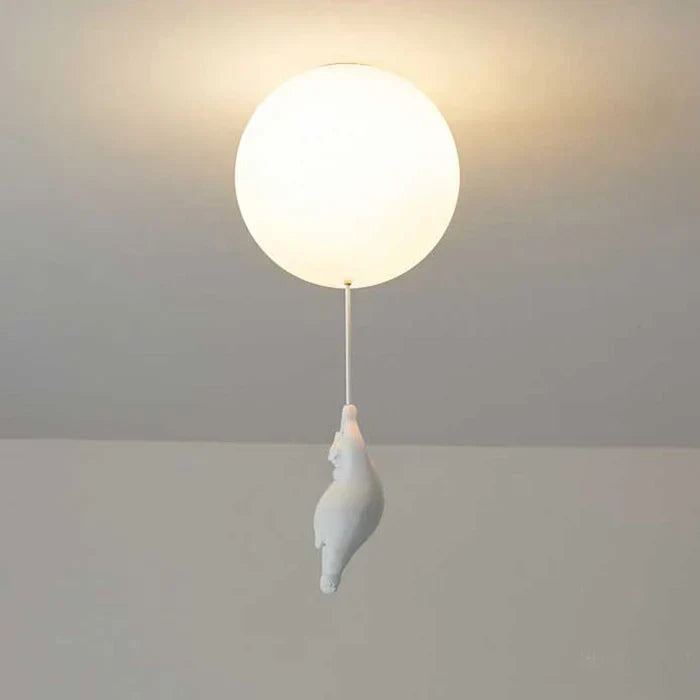 Kinder Plafondlamp Beer en Ballon Cloud Bear Speelkamer