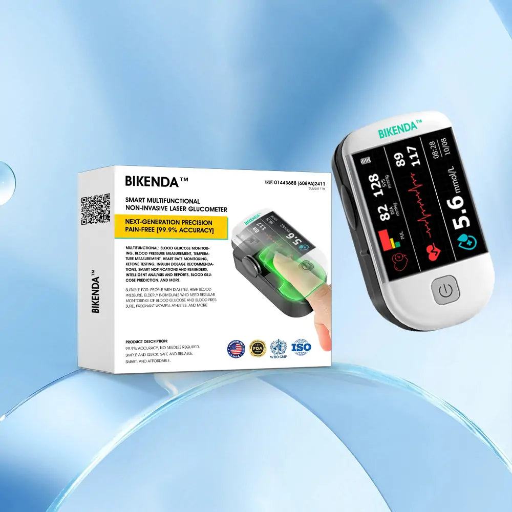 Pulsoxymeter Zuurstof- en Hartslagmeter met OLED-scherm Compact