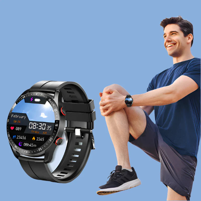 Slimme Horloge LuxuraTech HW20 Met Gratis Cadeau