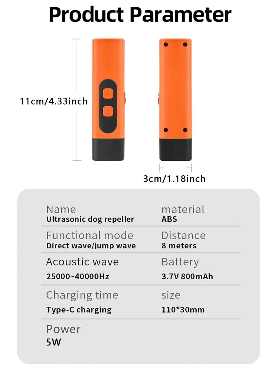 Honden Afschrikker Ultrasone Anti Blaffen Apparaat