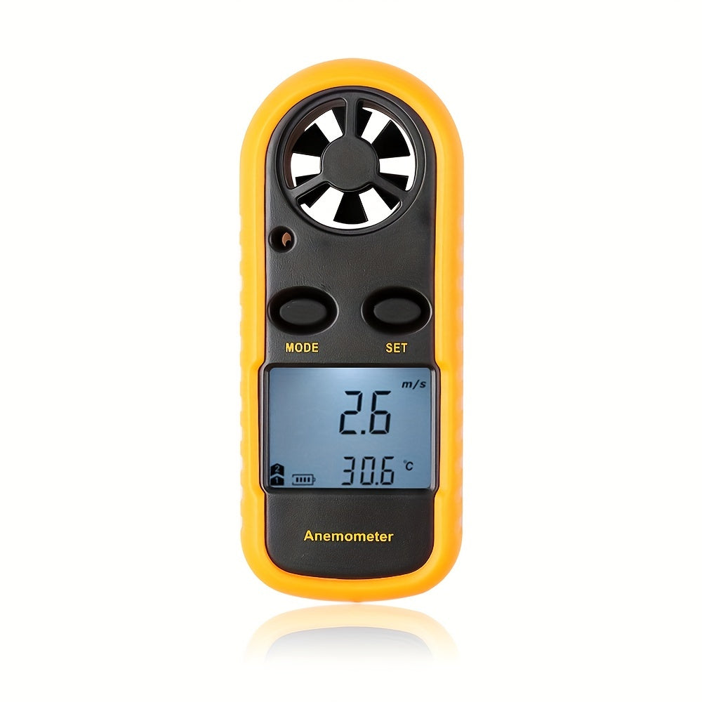Windsnelheidsmeter LCD Display Draagbaar voor Buitensport