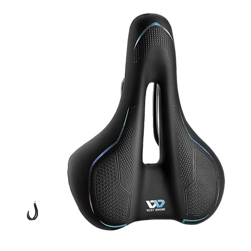 Fietszadel Comfortabel Schokbestendig met Antislip Kussen