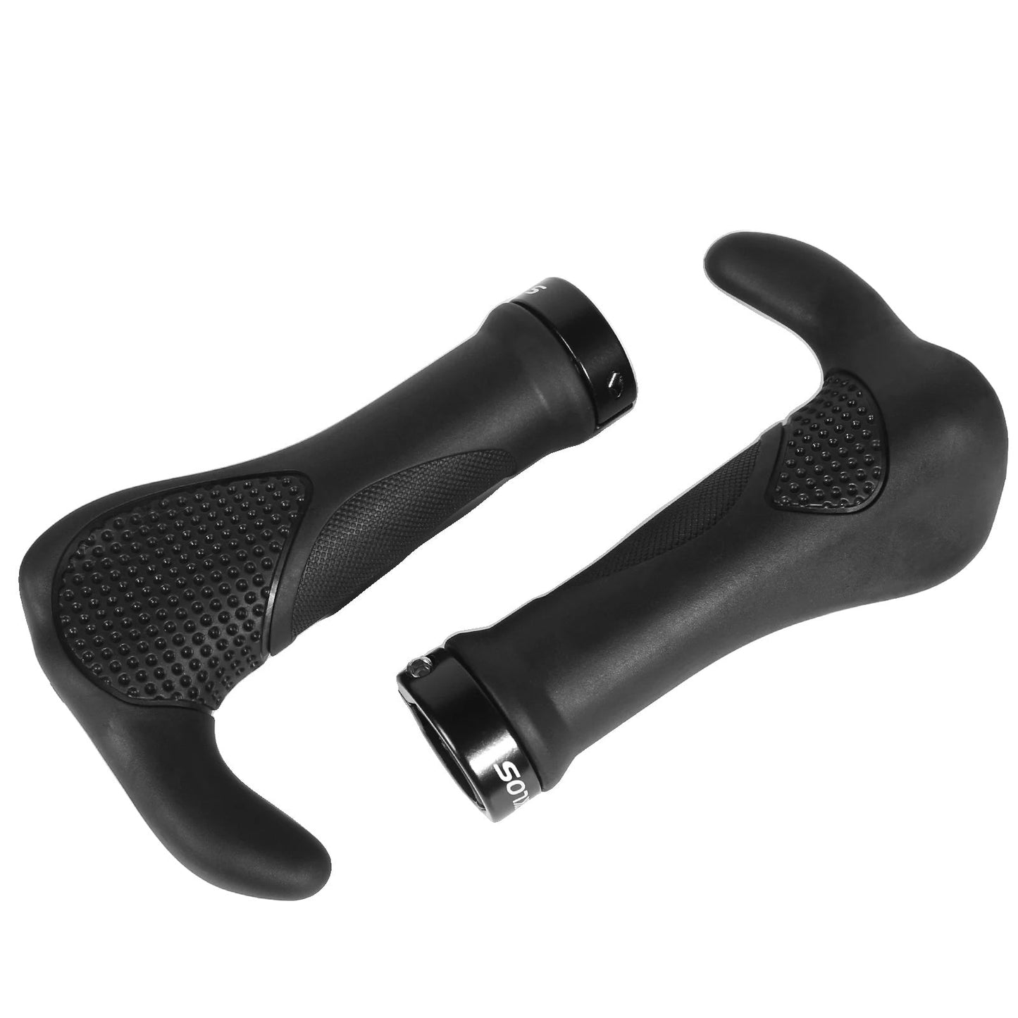 Mountainbike Handvatten Ergonomisch met Schokabsorptie en Antislip Rubber