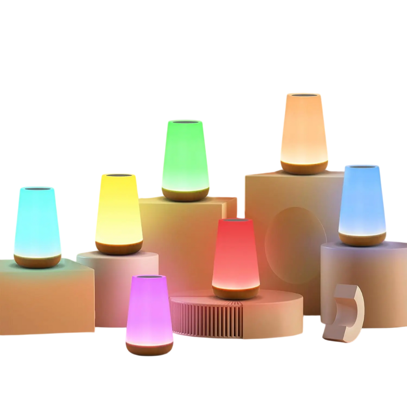 RGB Nachtlamp Dimbaar met Touch en Afstandsbediening