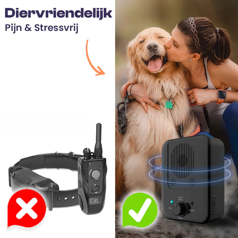 Honden Anti-Blaf Apparaat Pijnvrij Ultrasonisch