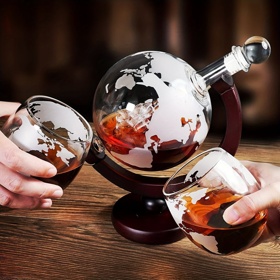 Whiskey Karaf Set Premium Glaswerk voor Whiskey Liefhebbers