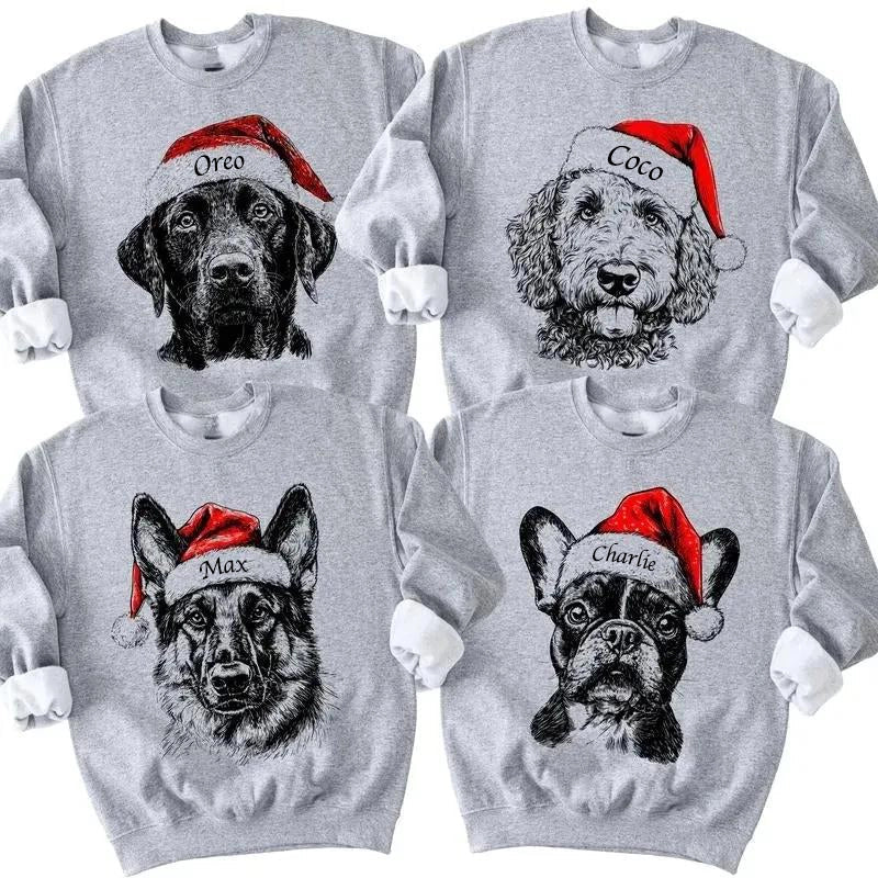Kersttrui met Huisdier Personalisatie Warm en Cozy