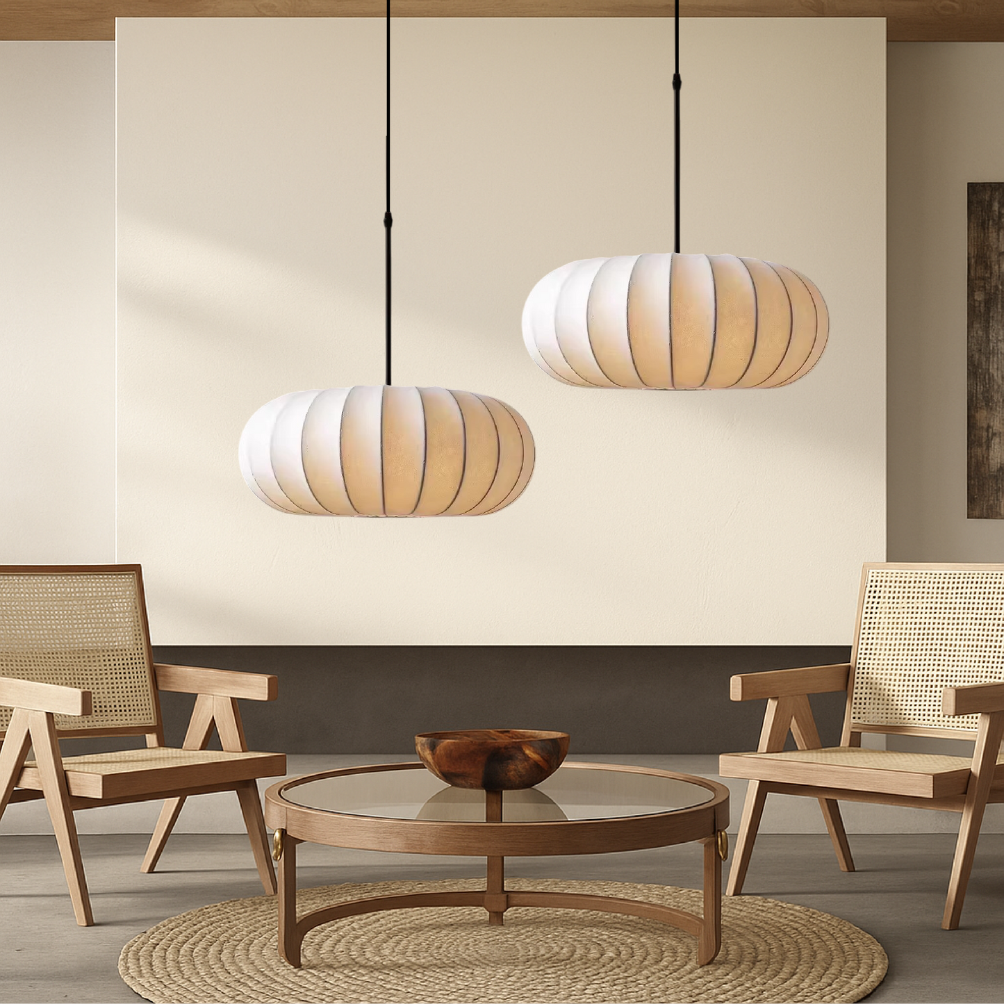 Zijden Hanglamp E27 Pendellamp Moderne Sfeerlamp
