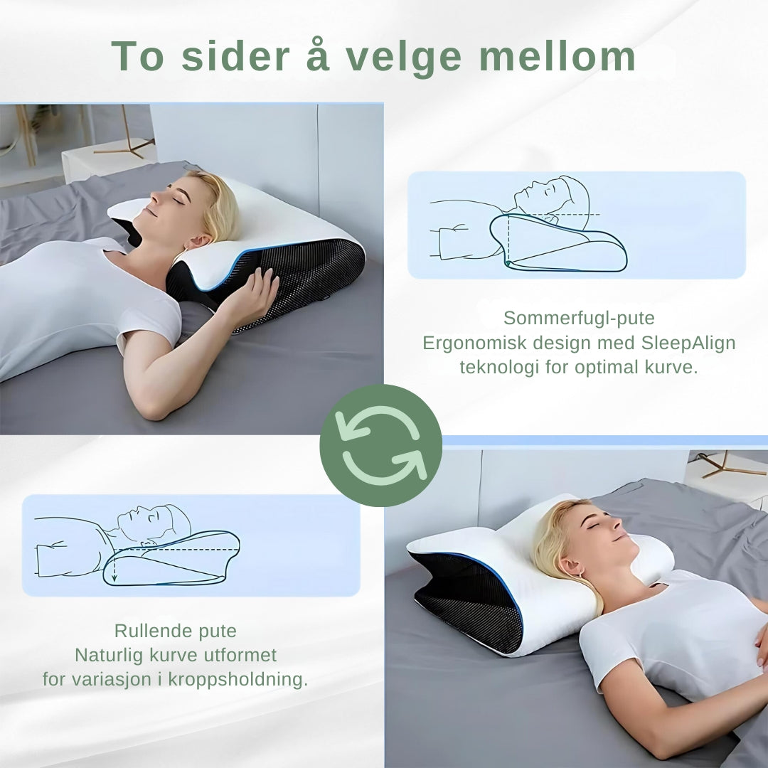 Ergonomisch Slaapkussen voor Rugpijn en Necksupport