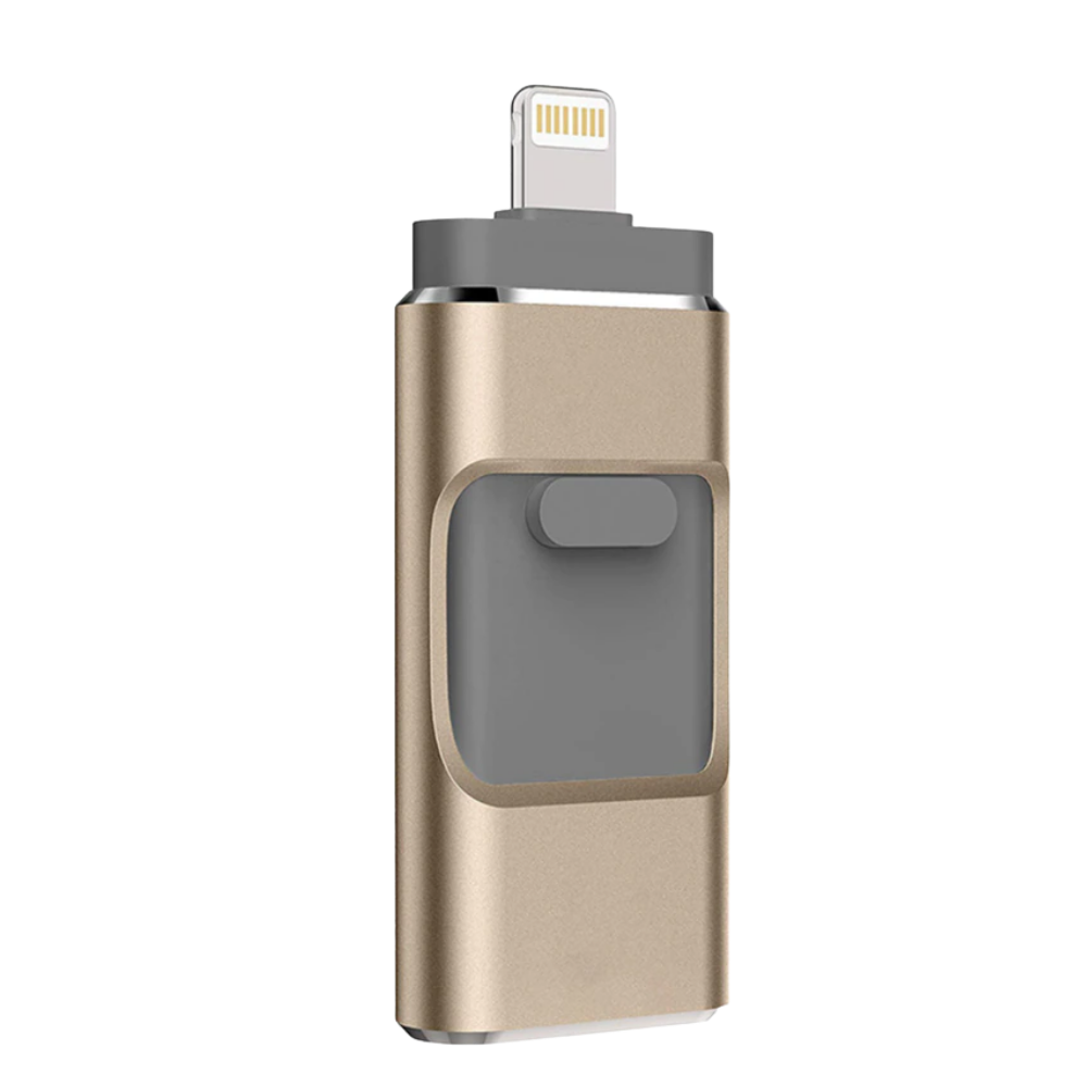 USB-Flashdrive 4 in 1 Met USB-C en OTG