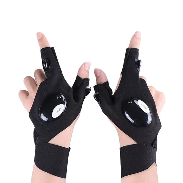 LED Zaklamp Waterdicht met Handschoenen voor Buitengebruik