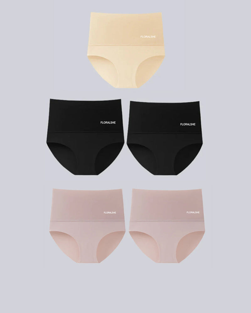 Slipjes Hoge Taille 5-Pack voor Buikcontrole en Slanke Pasvorm