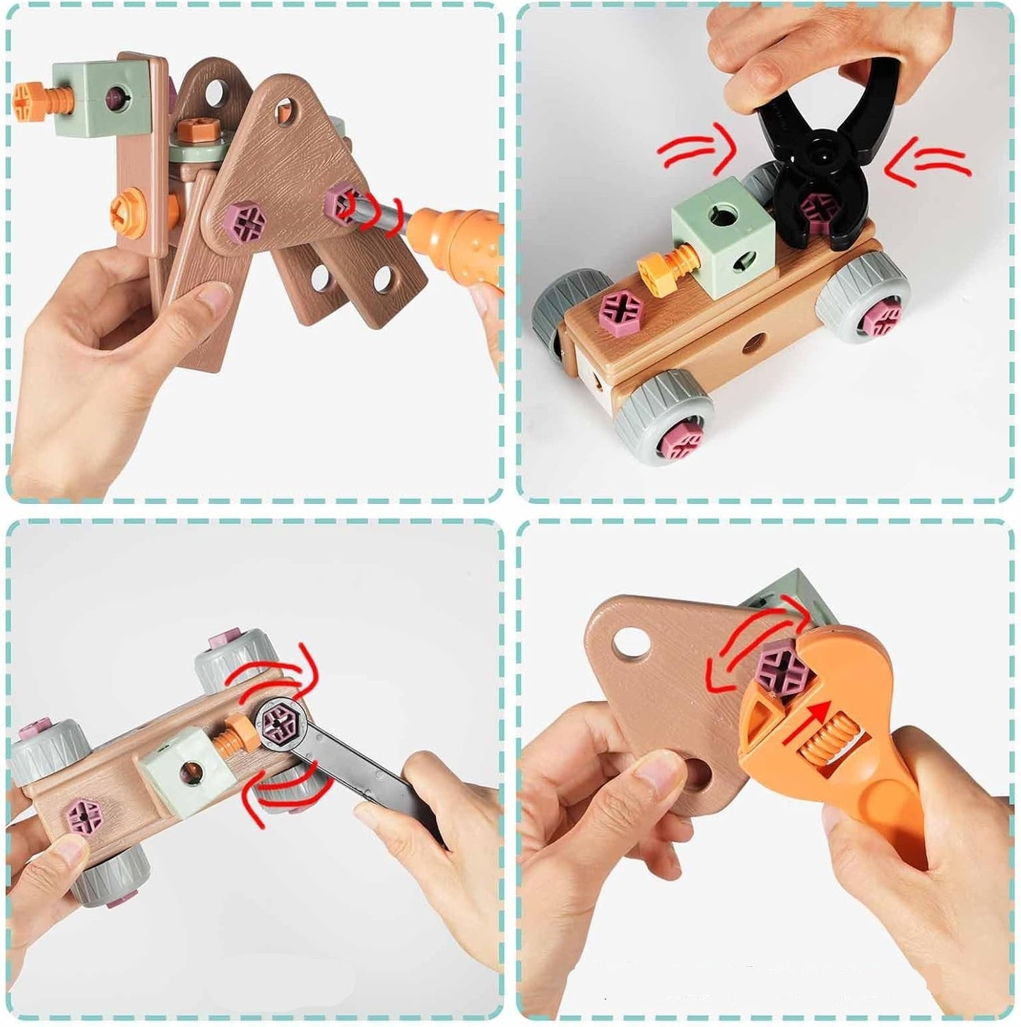 Bouwset voor Kinderen Kleurrijk en Creatief