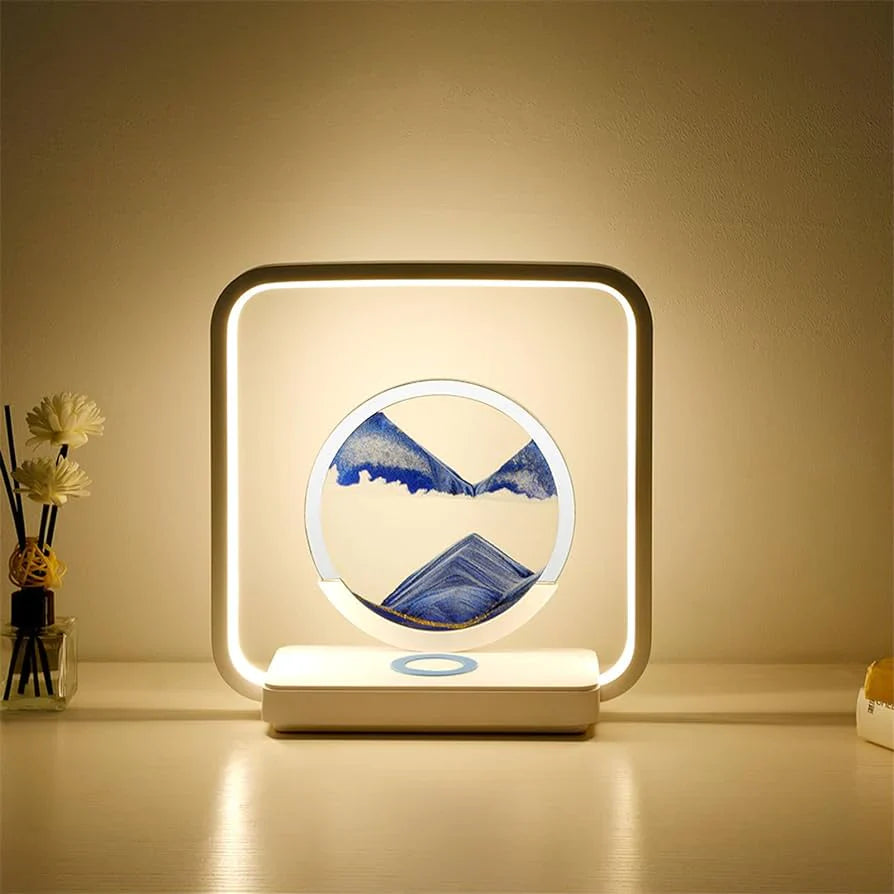 Zandkunst Nachtlamp Draadloos Oplaadbaar Modern Design