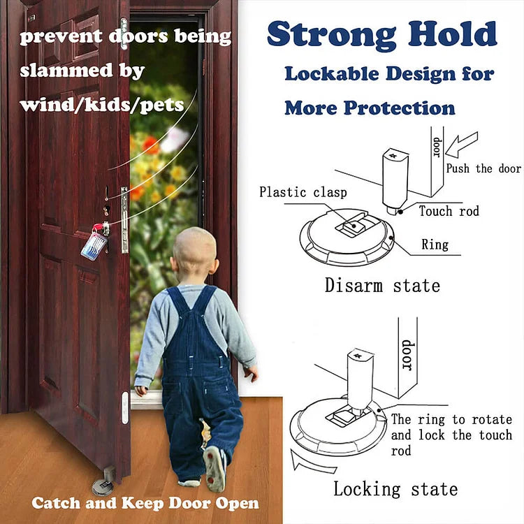 Magnetische Deurstopper SecureStop Sterk en Betrouwbaar