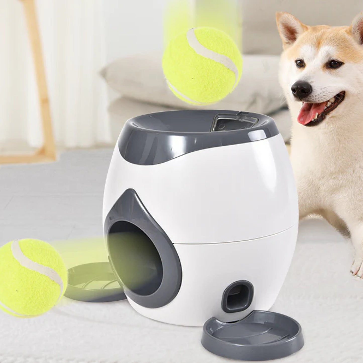 Automatische Ball Launcher voor Honden - Eenvoudig Fetch Spel