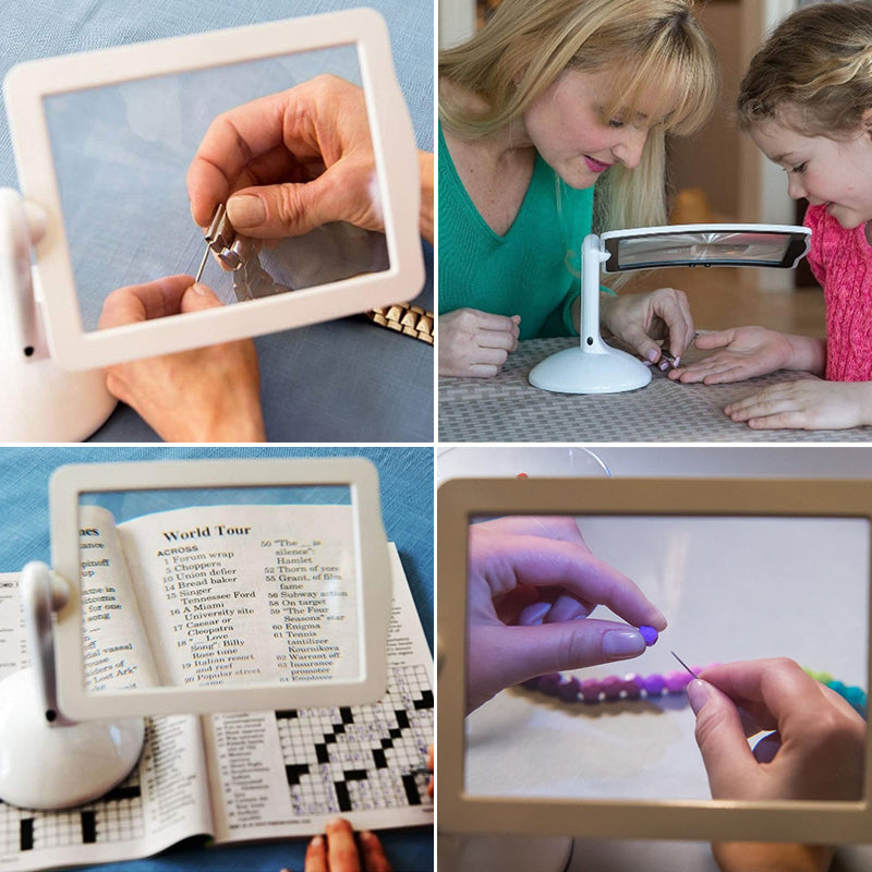 Bureau Vergrootglas LED Licht Met Handsfree Functie