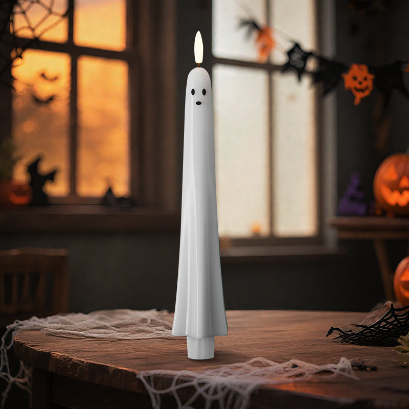 Spooklicht Kaars met Vlam Afstandsbediening 3D Effect