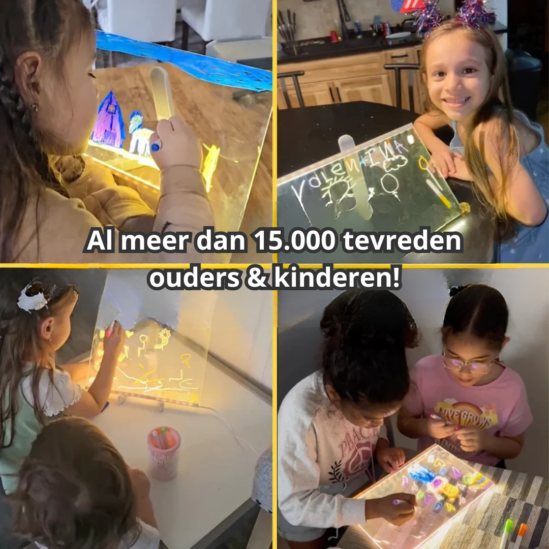 LED Tekentablet met Verlicht Scherm voor Digitaal Teken en Schrijf