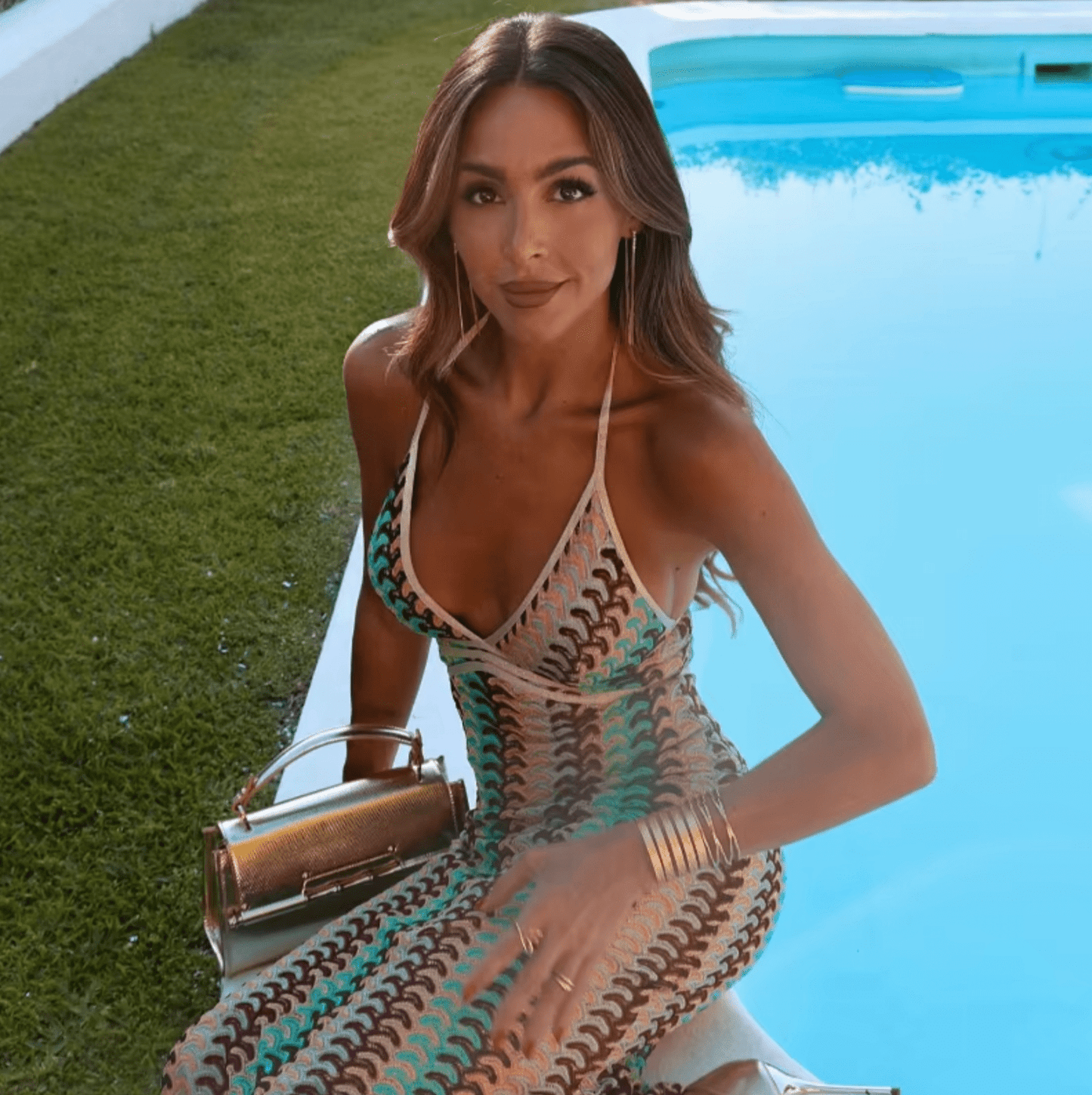 Amera™ – Dames Maxi Jurk Met Open Rug & Ademend Voor Zomerse Dagen