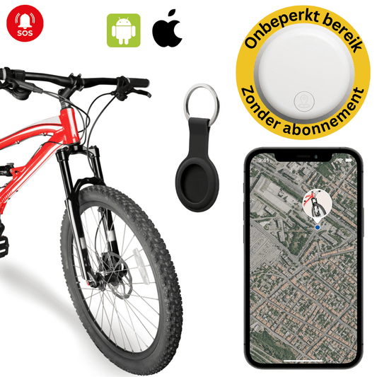 BikeTrace™ – GPS Tracker Fiets Zonder Abonnement met Live Locatie