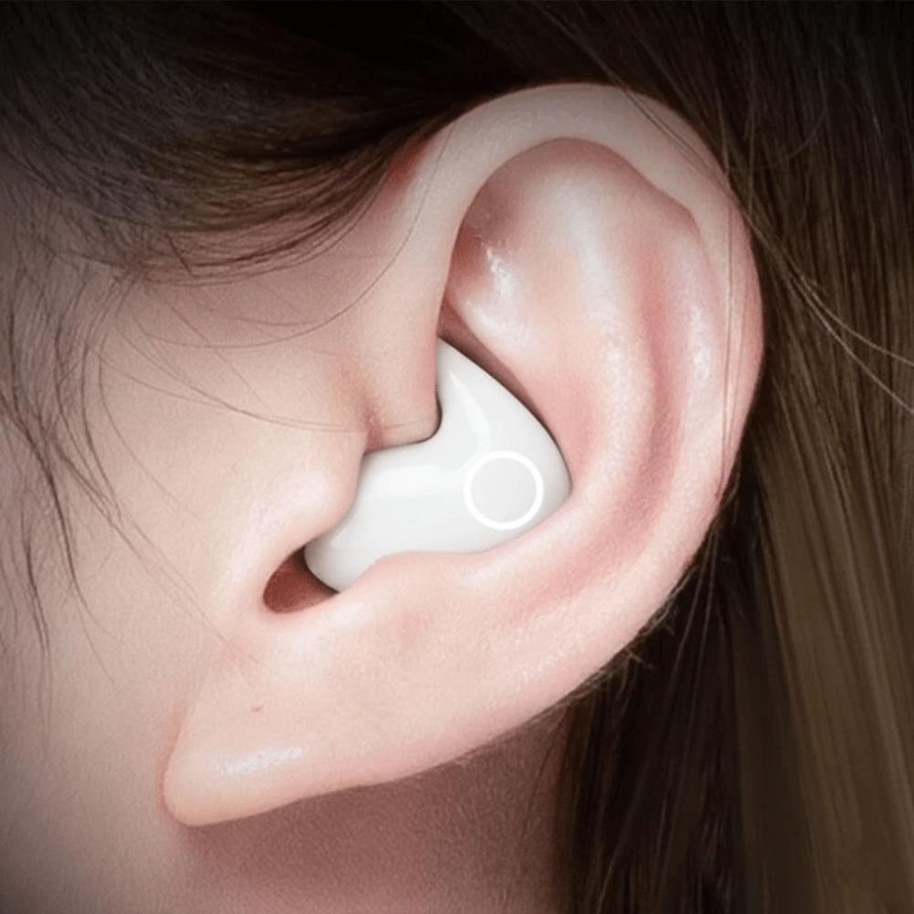 Bluetooth Oordopjes met Ruisonderdrukking en Laag Profiel