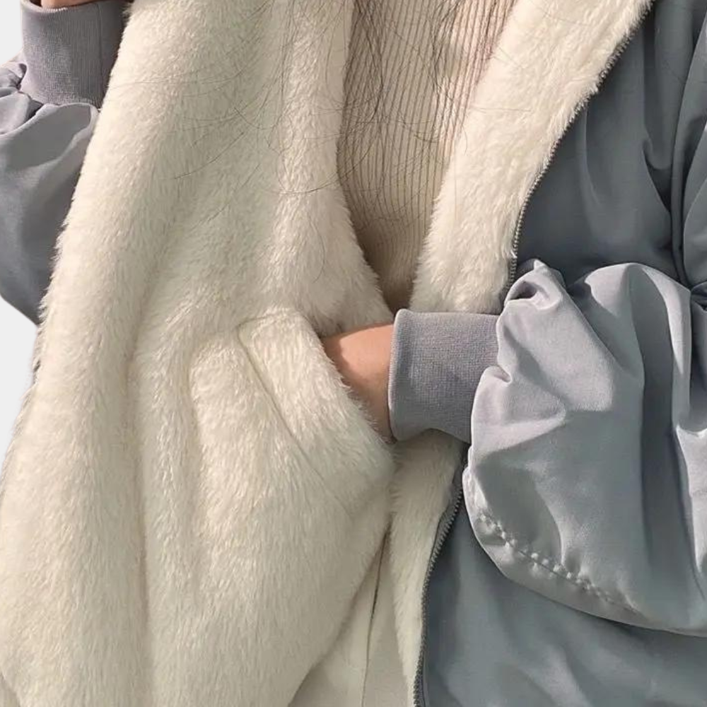 Oversized Winterjas Dames Warm en Comfortabel Losse Pasvorm