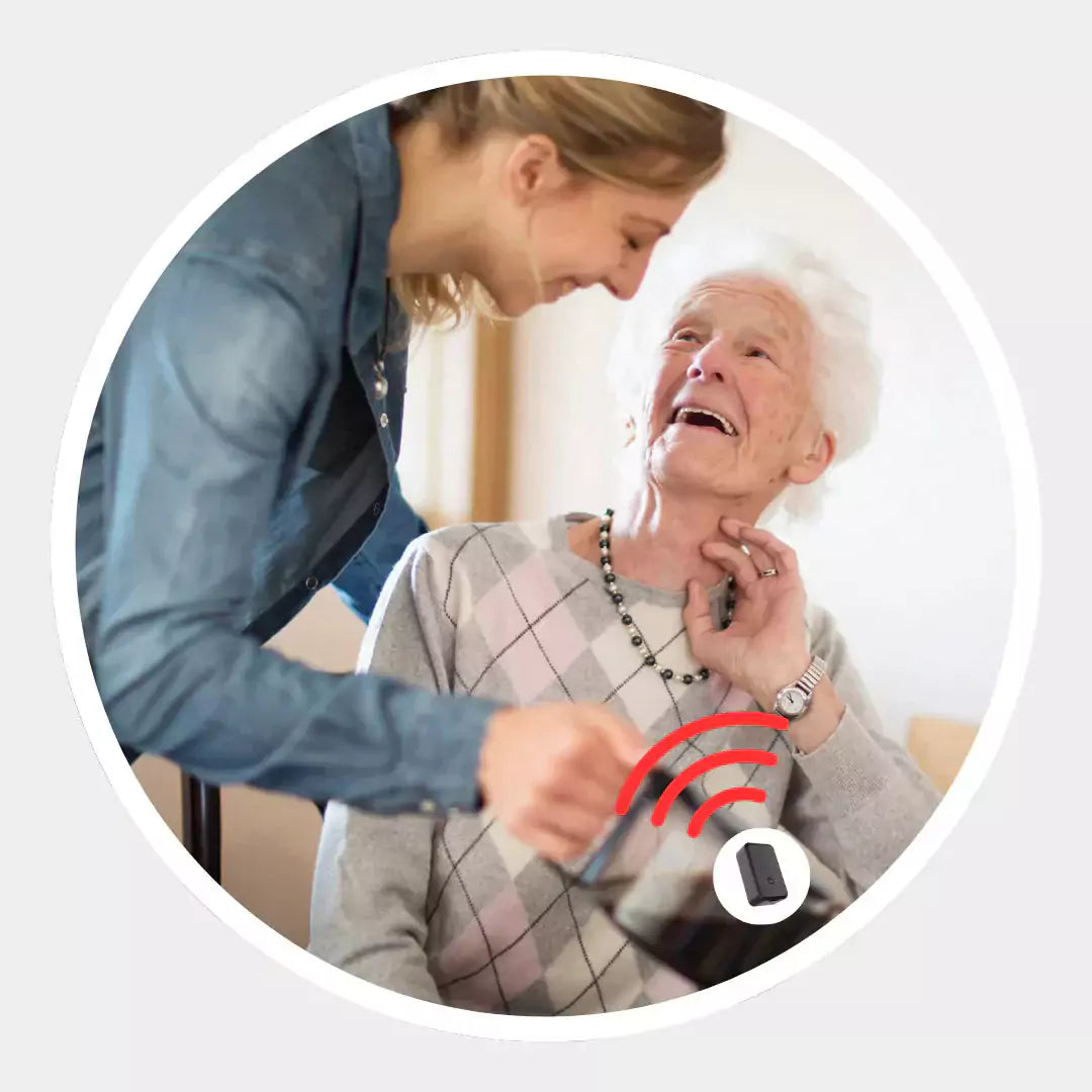 CareTrack™ – GPS Tracker Personen Zonder Abonnement met Real‑Time Positie & Zonealarm