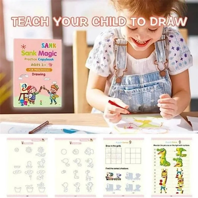 Kinder Oefenboek voor Schrijven en Lezen