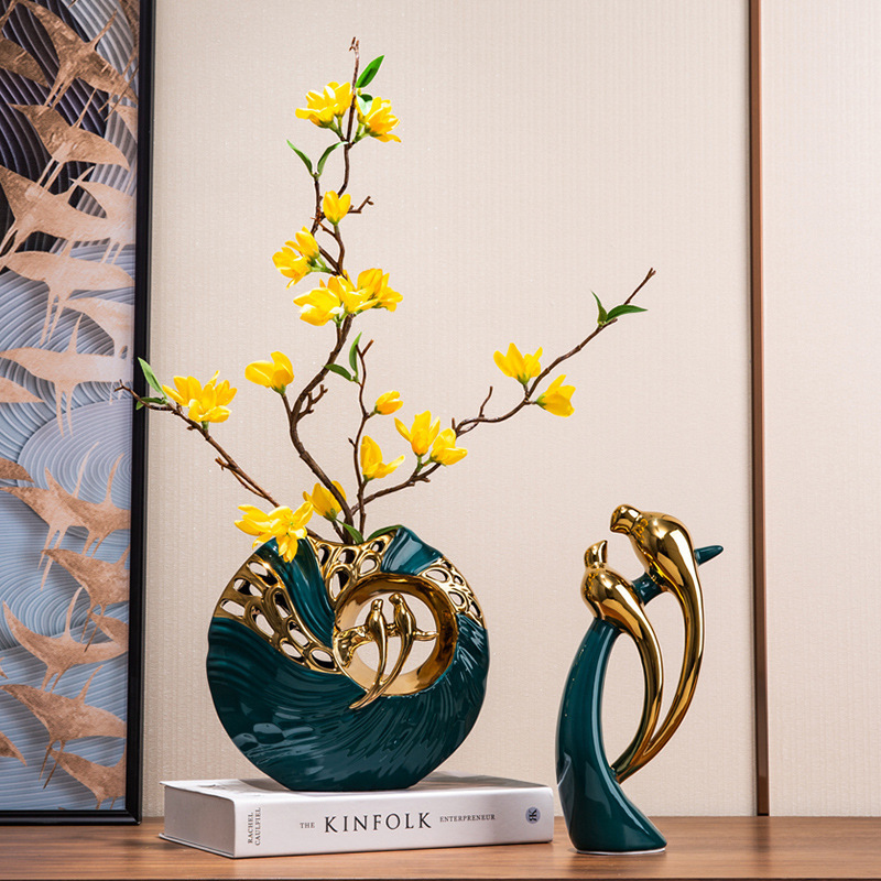 Keramische Sculptuur Moderne Decoratie Handgemaakt Design