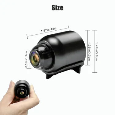 Mini Spionagecamera Draagbaar Discreet voor Bewaking
