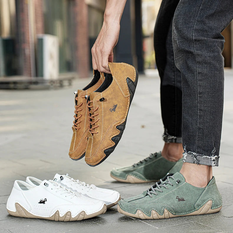 FlexNatural™ Barefoot - Waterdichte Leren Schoenen (Unisex)