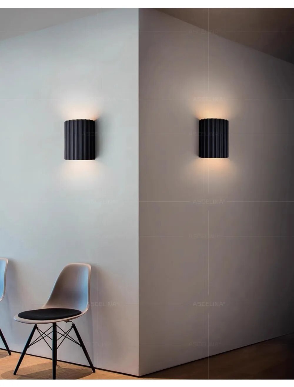 LED Wandlamp Modern Design Kunststof Hars Finish