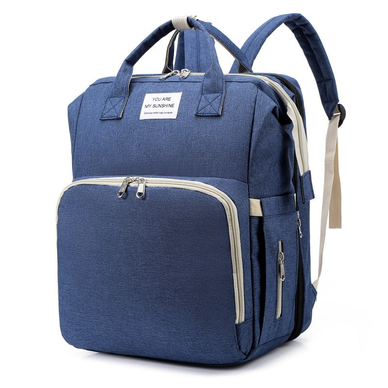 2-in-1 Luiertas Baby Rugzak Draagbaar