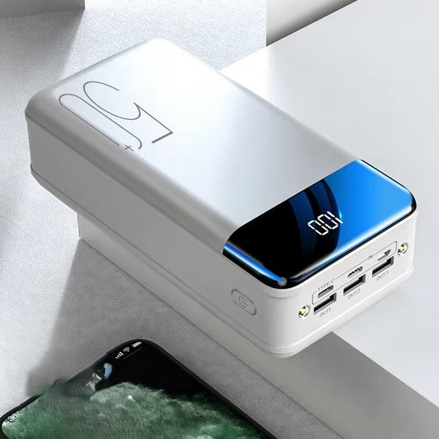 Krachtige 50000mAh Power Bank Super Snelle Oplader voor Telefoon en Laptop