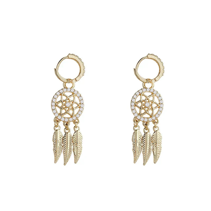 Gouden Oorbellen 14K Elegante Verfijning