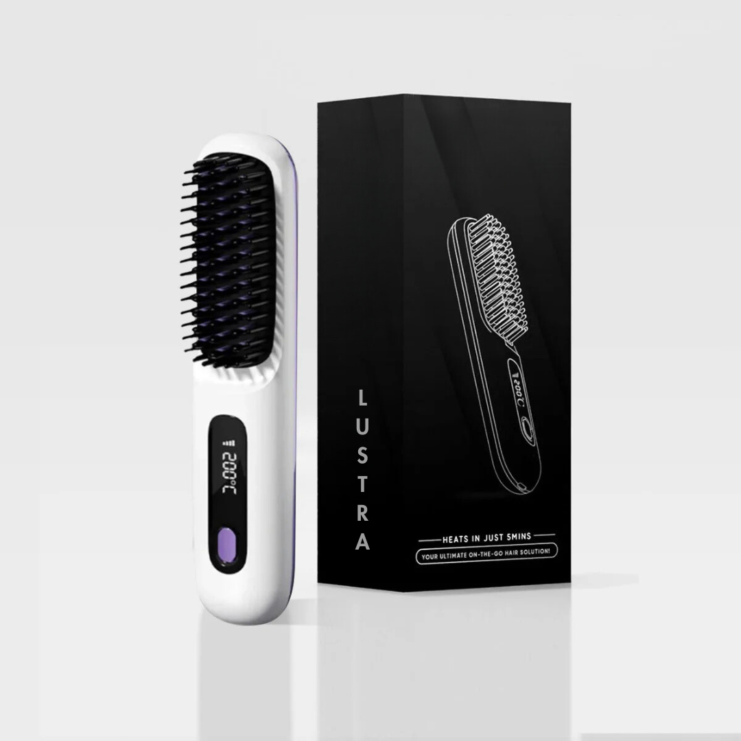 Haarstyler Kam Elektrisch LCD Glad en Stijl