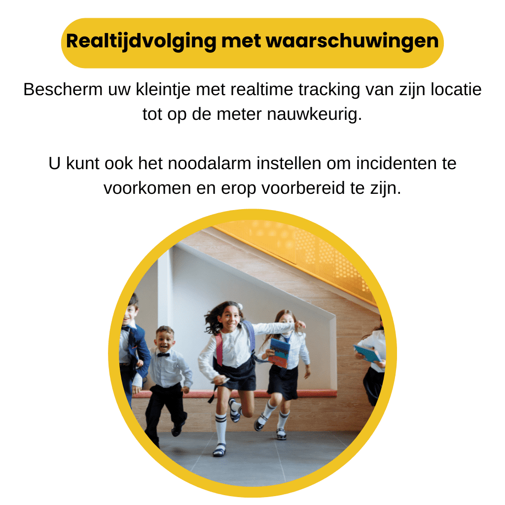 KidsTracker™ – Mini GPS Tracker voor Kinderen met Realtime Locatie & Zonewaarschuwing