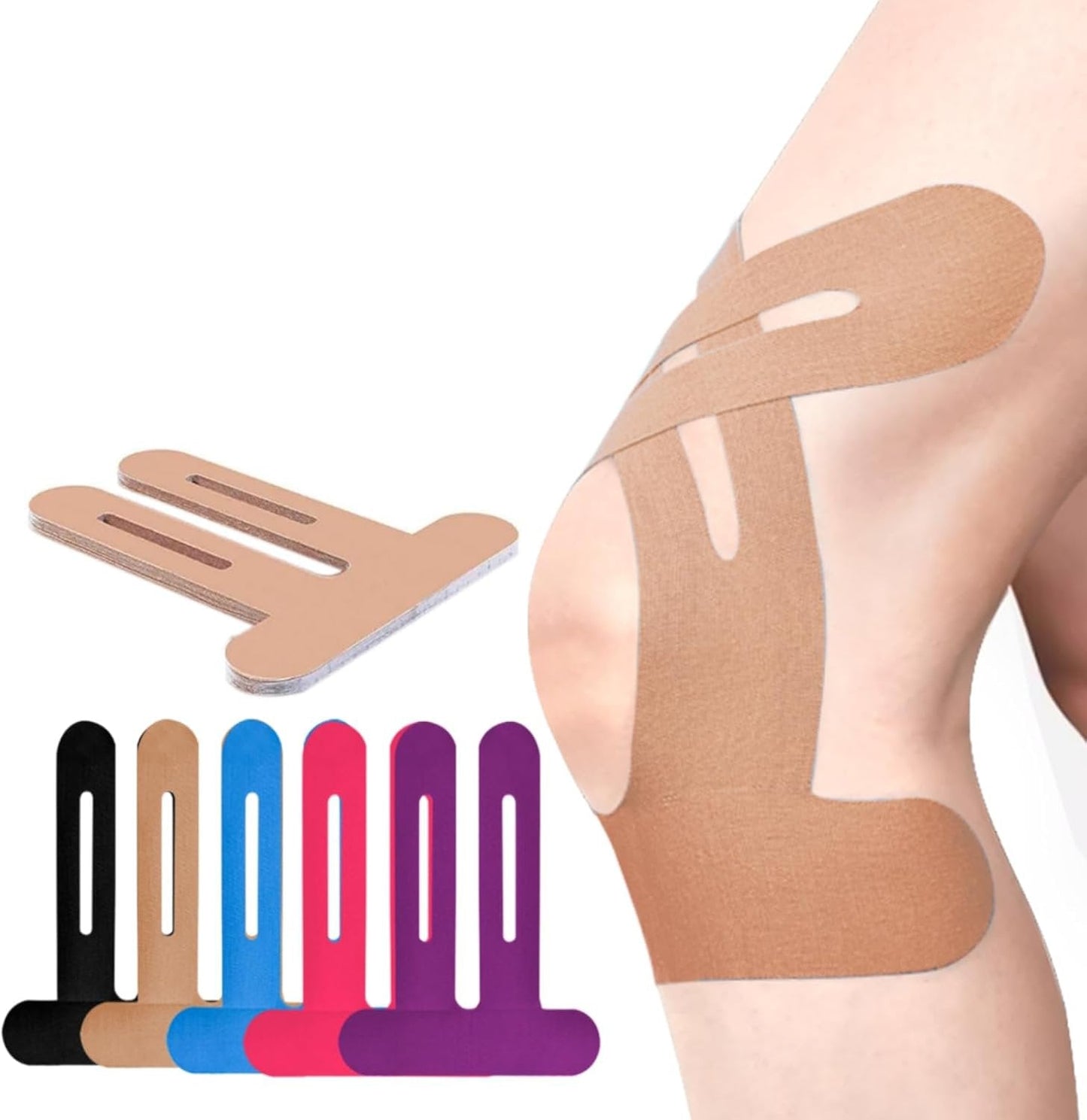 Knieband Ondersteuning Ademend Huidvriendelijk Flexibly → Knieband Ondersteuning Flexibel Ademend