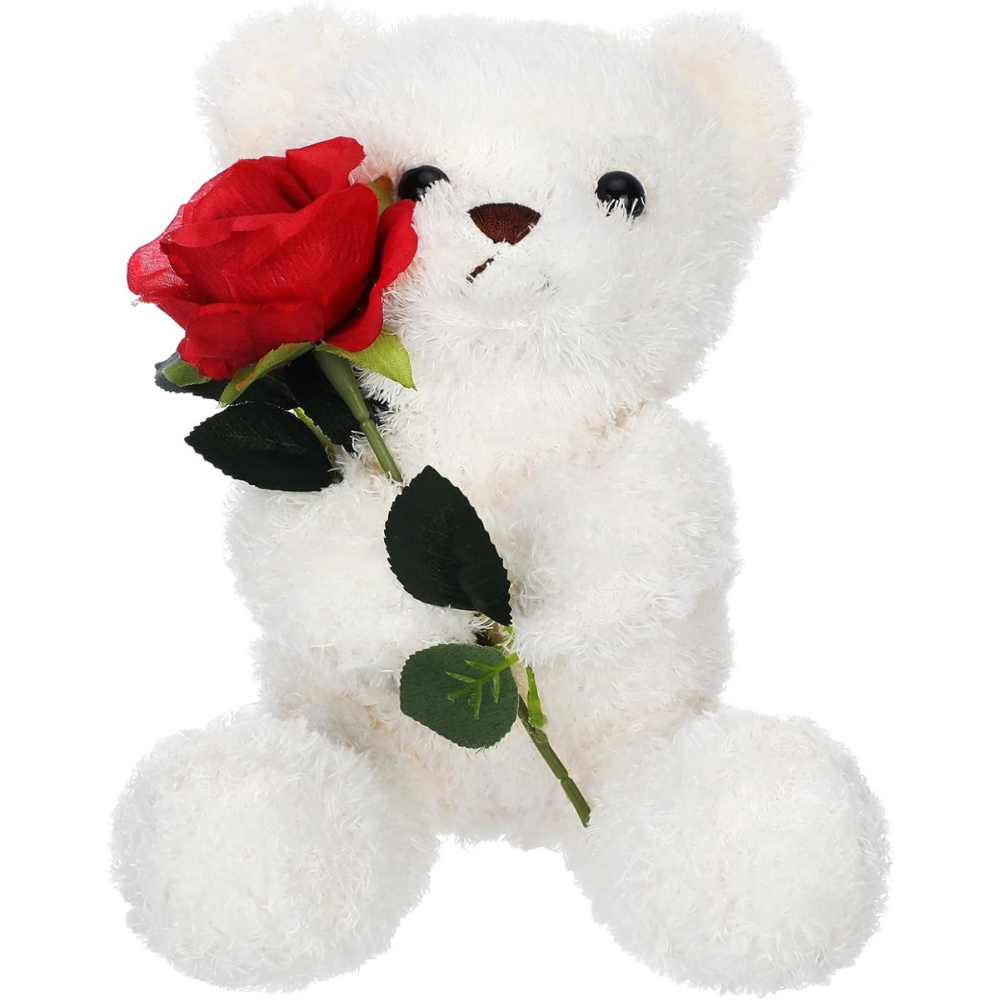Rozenbeer Pluche Knuffel Zachte Valentijnsdag Cadeau