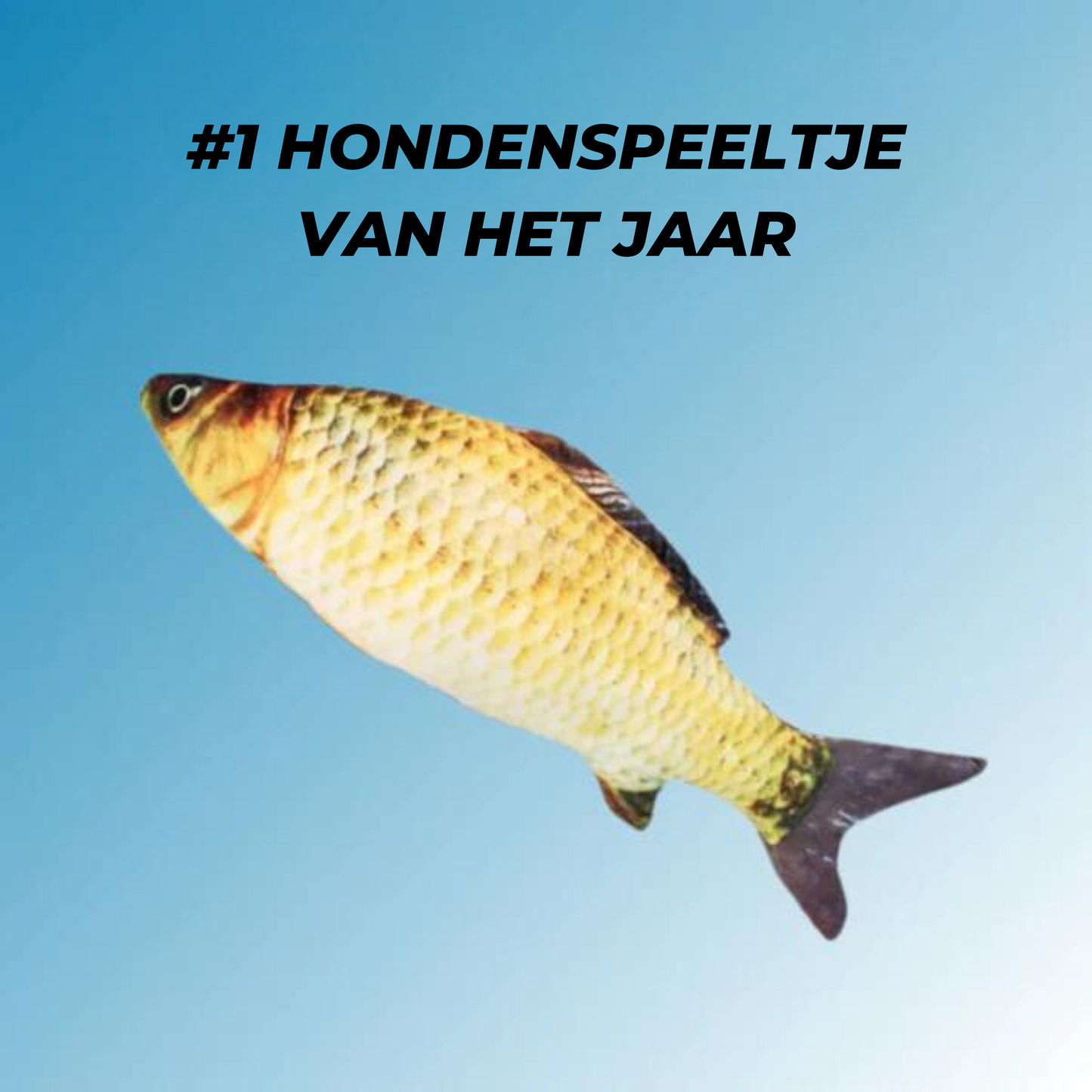 Interactief Hondenspeelgoed - Bewegende Vis Speelgoed met Sensor en Oplaadbare Batterij