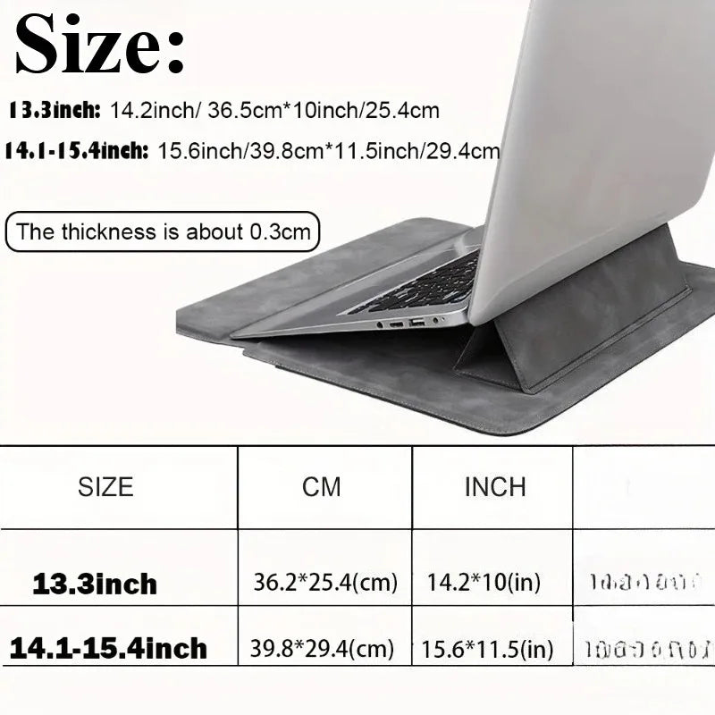 Laptop Sleeve Waterdicht 13-15 Inch met Standaard